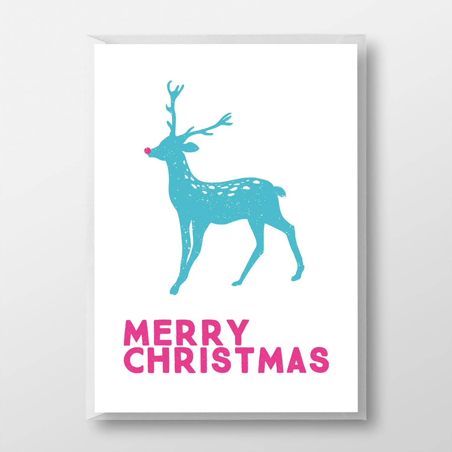 Merry Christmas - Red Nosed Reindeer