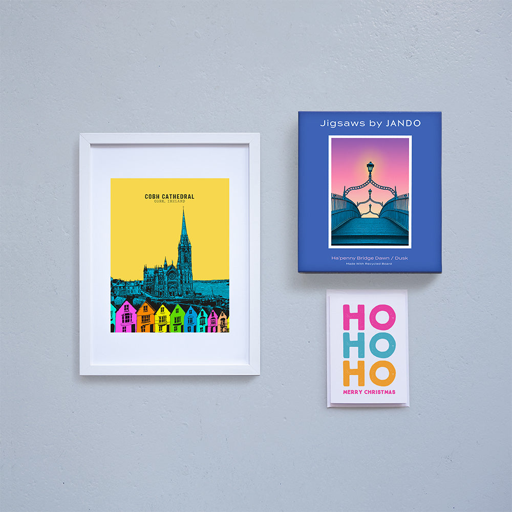 Bundle 3: A4 Framed Print + Jigsaw + Christmas Card