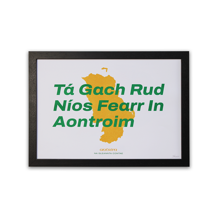 Everything Is Better In Antrim Riso Print