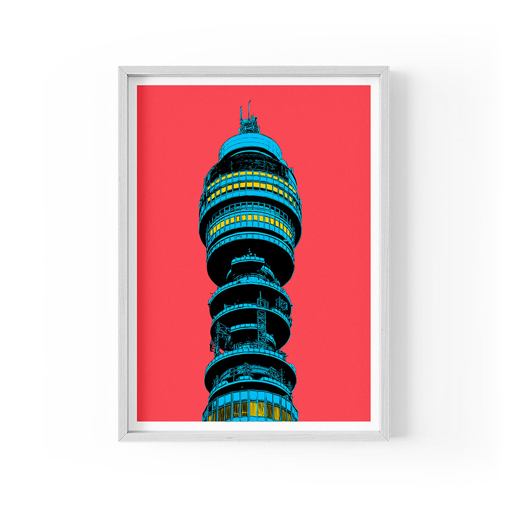 BT Tower Print (Framed A3)