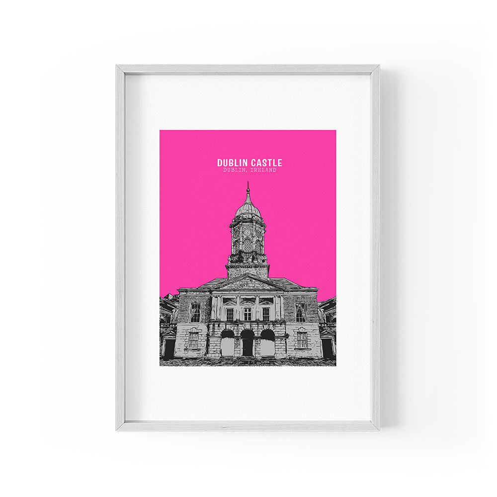 Dublin Castle Print (Framed A3)