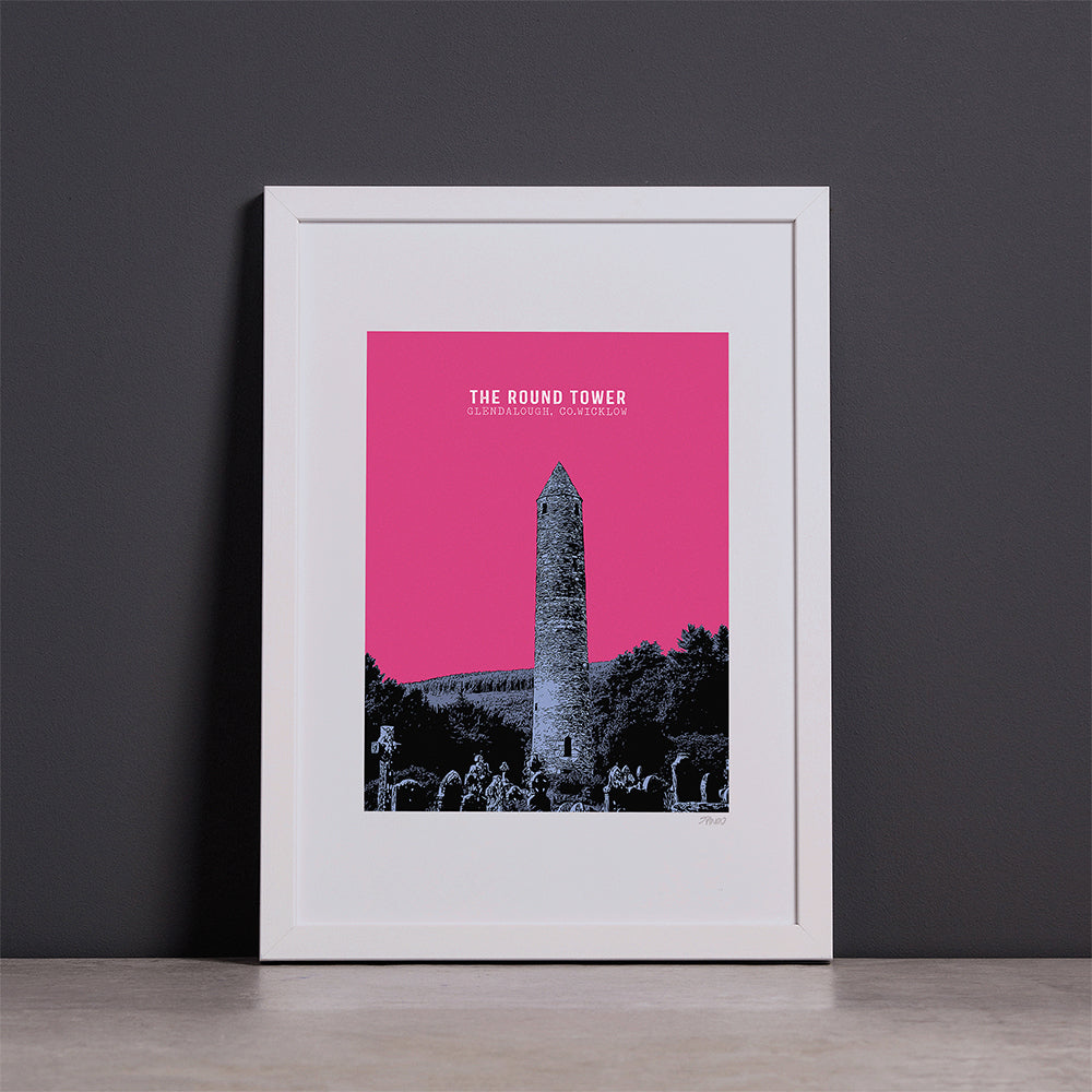 The Round Tower Glendalough Print