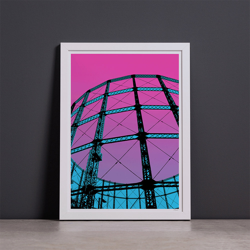 Hackney Gasworks Print
