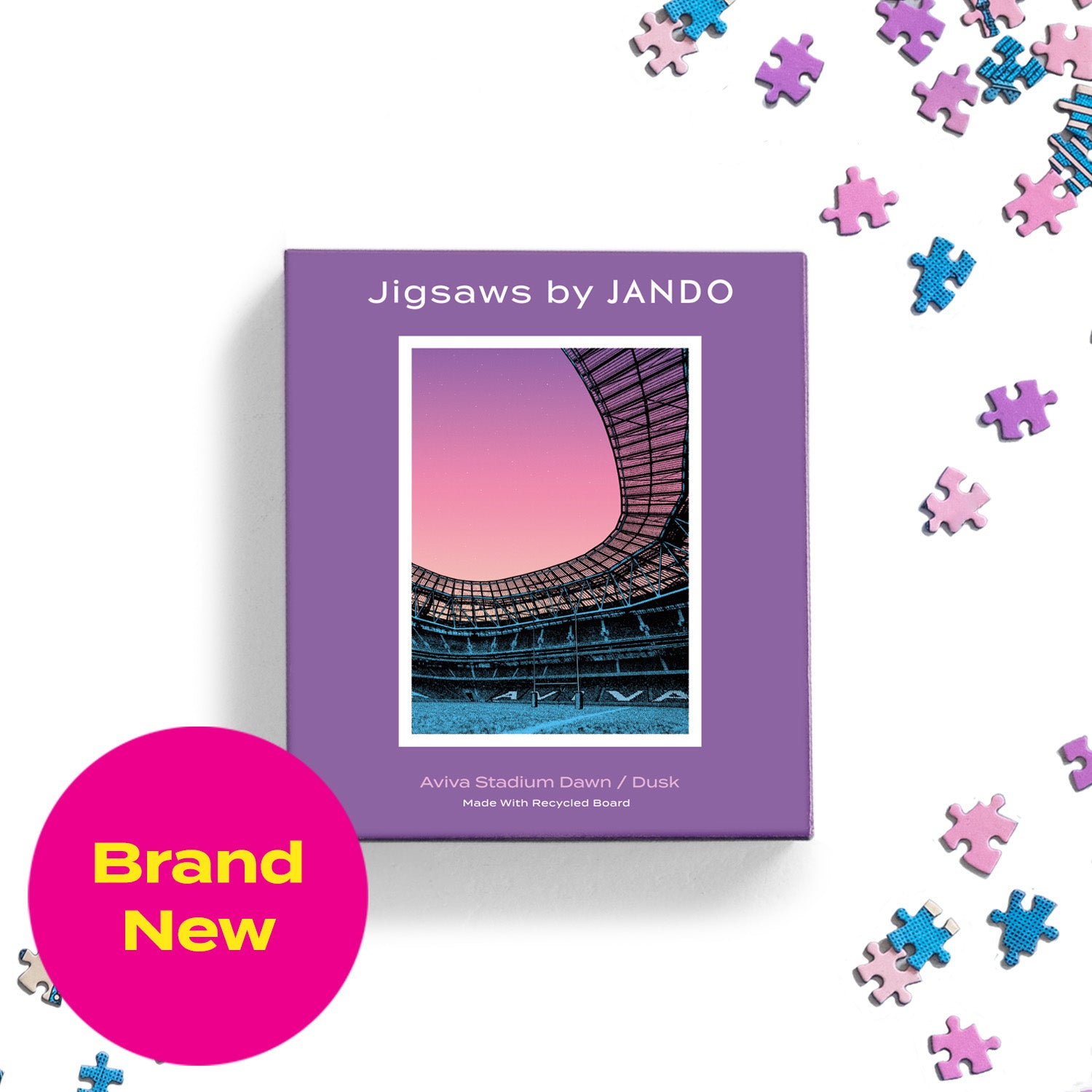 Jigsaws By JANDO - Aviva Stadium Dawn | Dusk