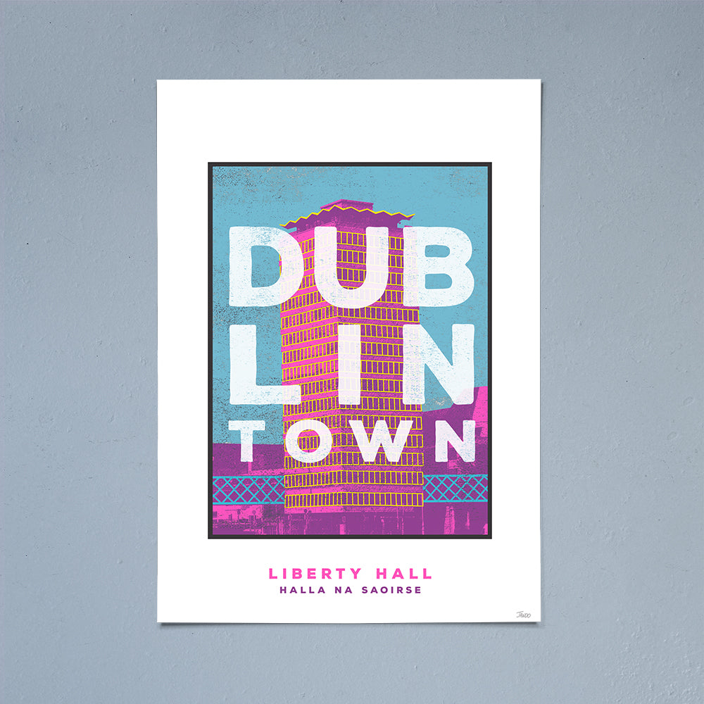 Liberty Hall Print - Dublin Town