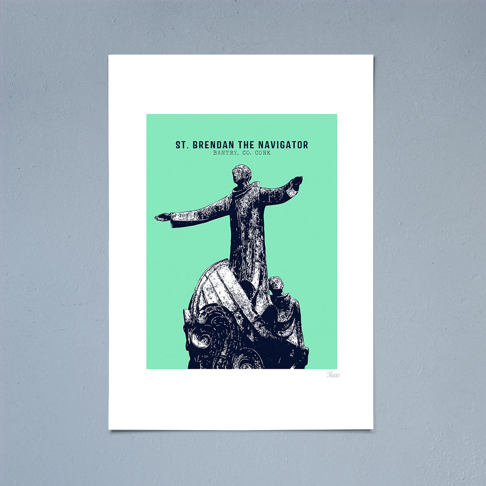 St. Brendan The Navigator Print