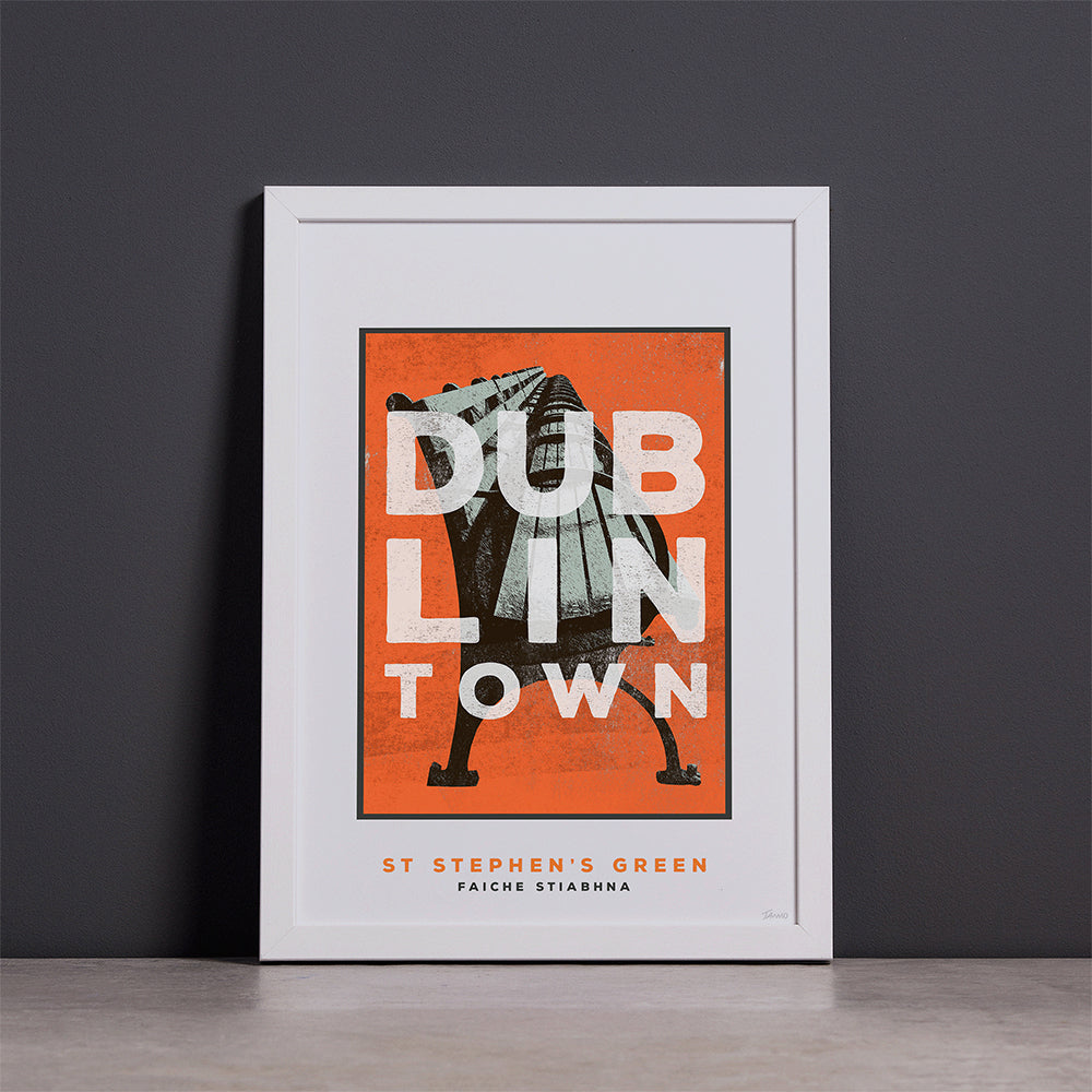 St Stephen's Green Print - Dublin Town