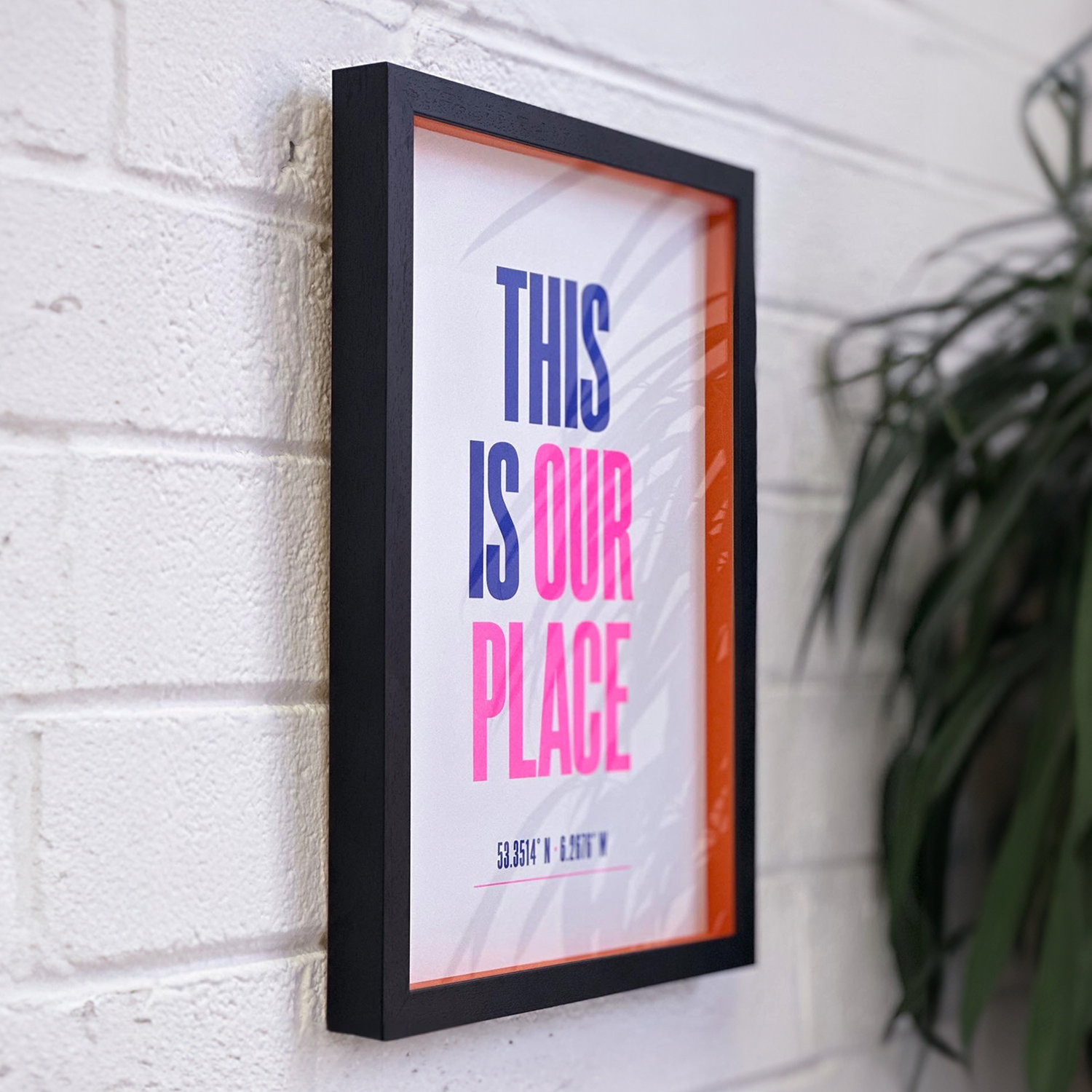 This Is Our Place Riso Print