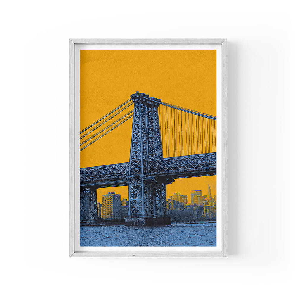 The Williamsburg Bridge Print - Limited Edition