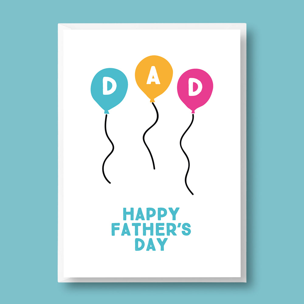 Happy Father's Day (Balloons)