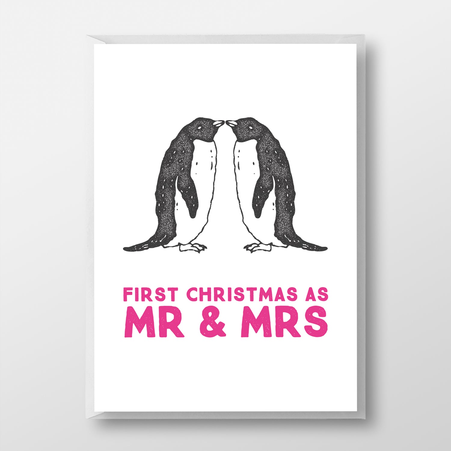 First Christmas As Mr & Mrs (Penguins)