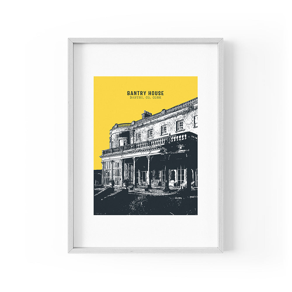 Bantry House Print (Framed A3)