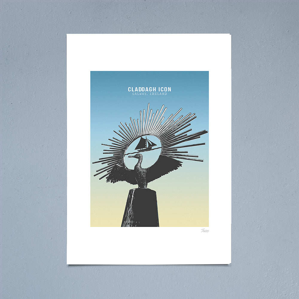 Galway Claddagh Print