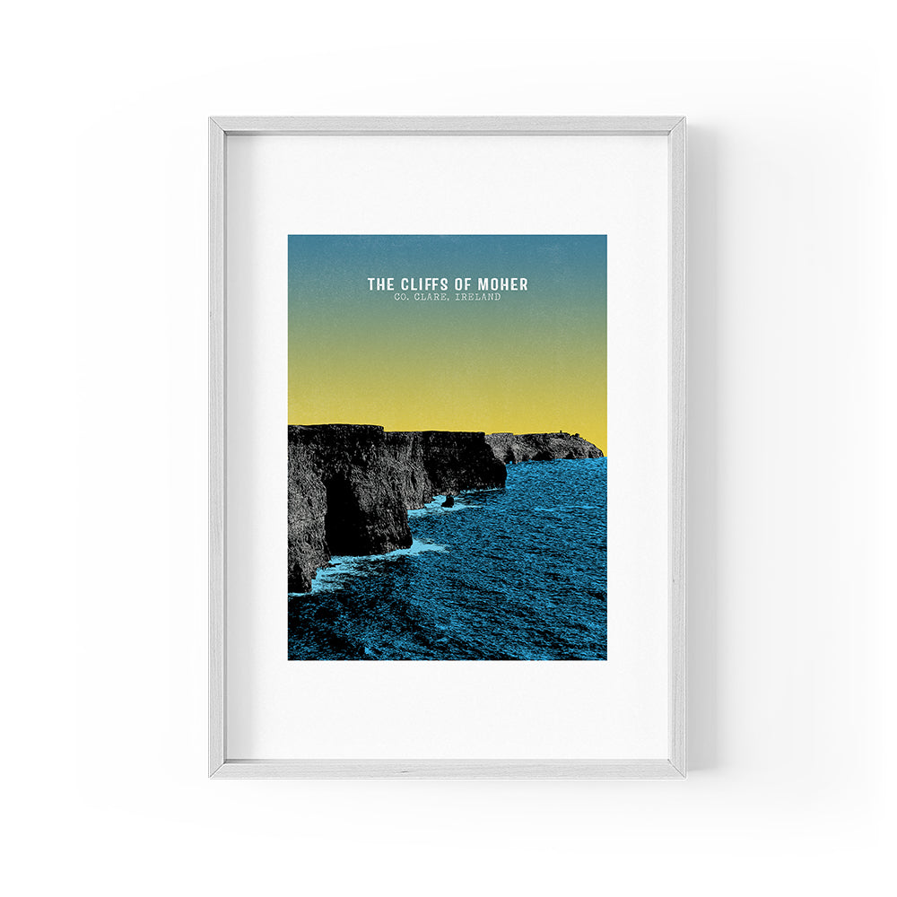 Cliffs Of Moher Print (Framed A4)