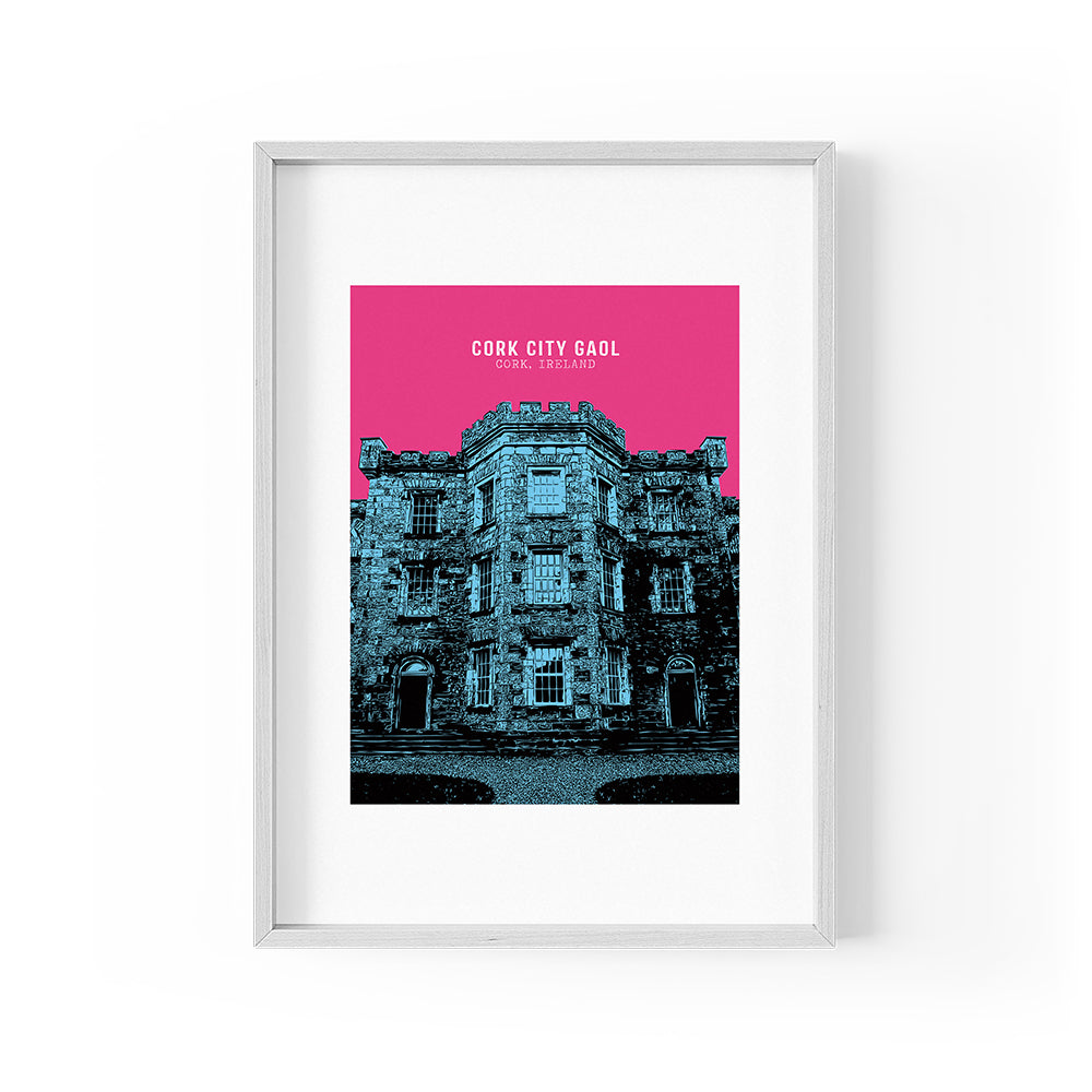 Cork City Gaol Print (Framed A3)