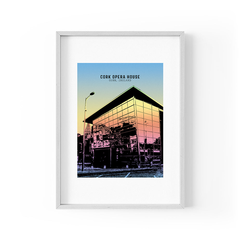 Cork Opera House Print (Framed A3)
