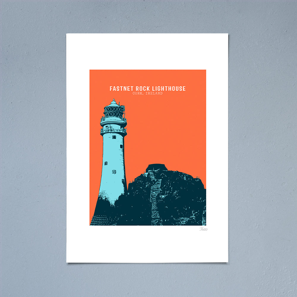 Fastnet Rock Lighthouse Print
