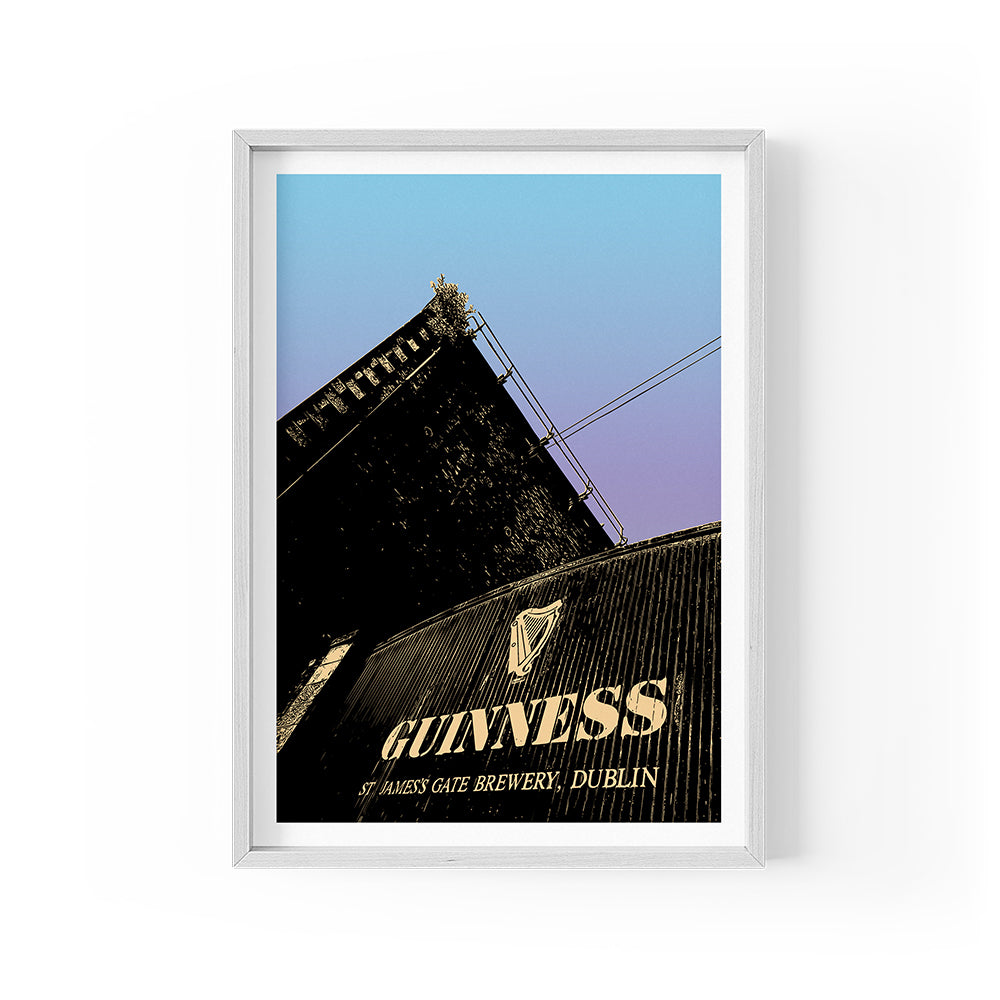 Guinness Gate Print - Dawn