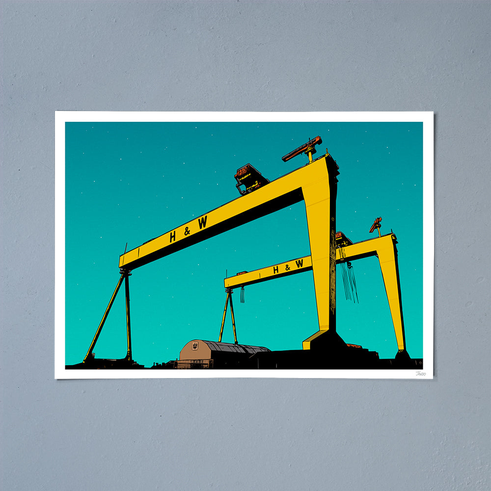 Harland and Wolff Print