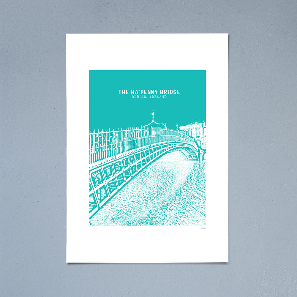 The Ha'penny Bridge Print