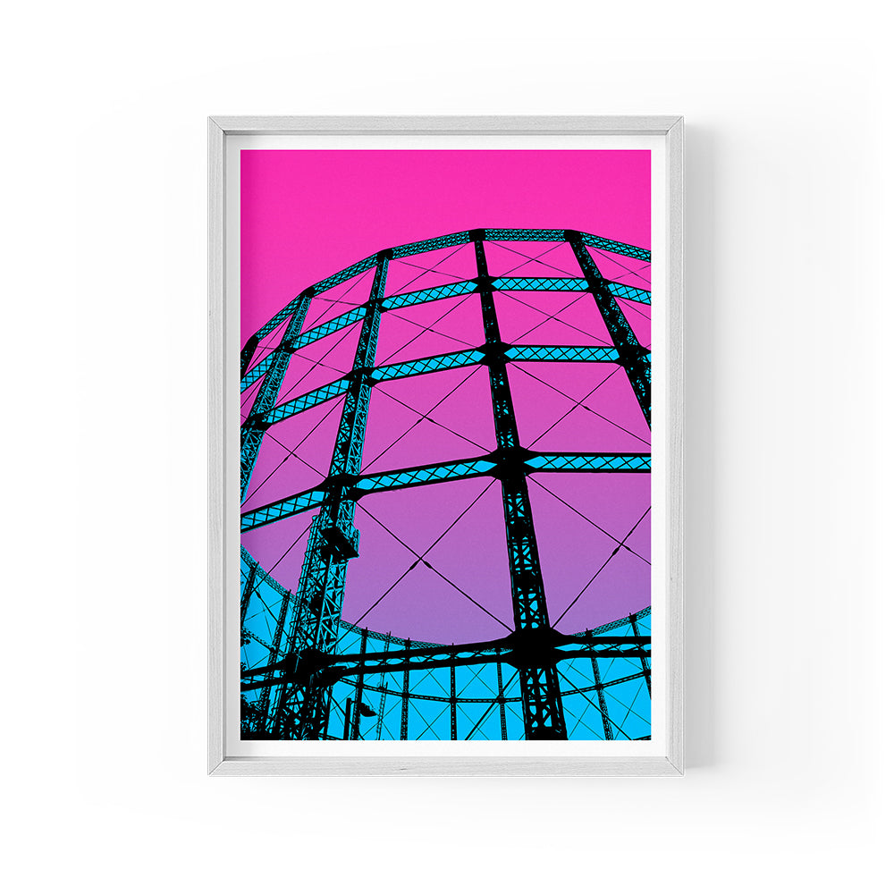 Hackney Gasworks Print