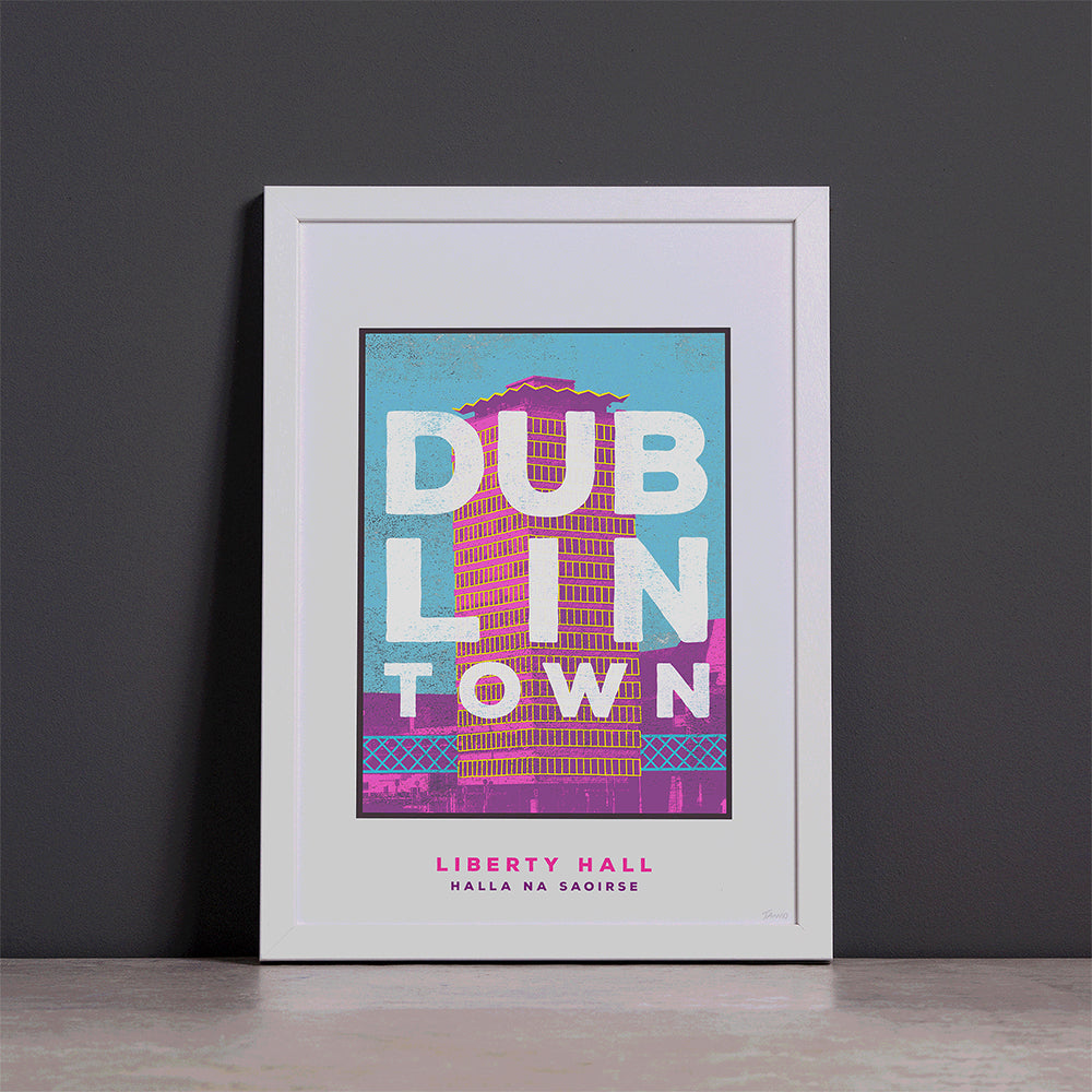 Liberty Hall Print - Dublin Town