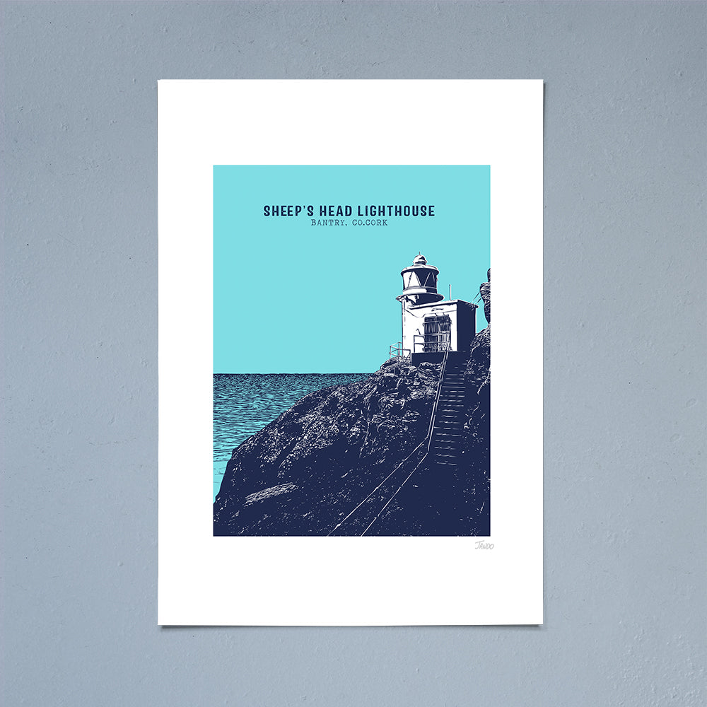 Sheep's Head Lighthouse Print