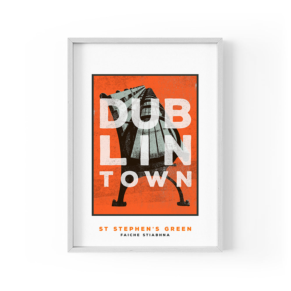 St Stephen's Green Print - Dublin Town