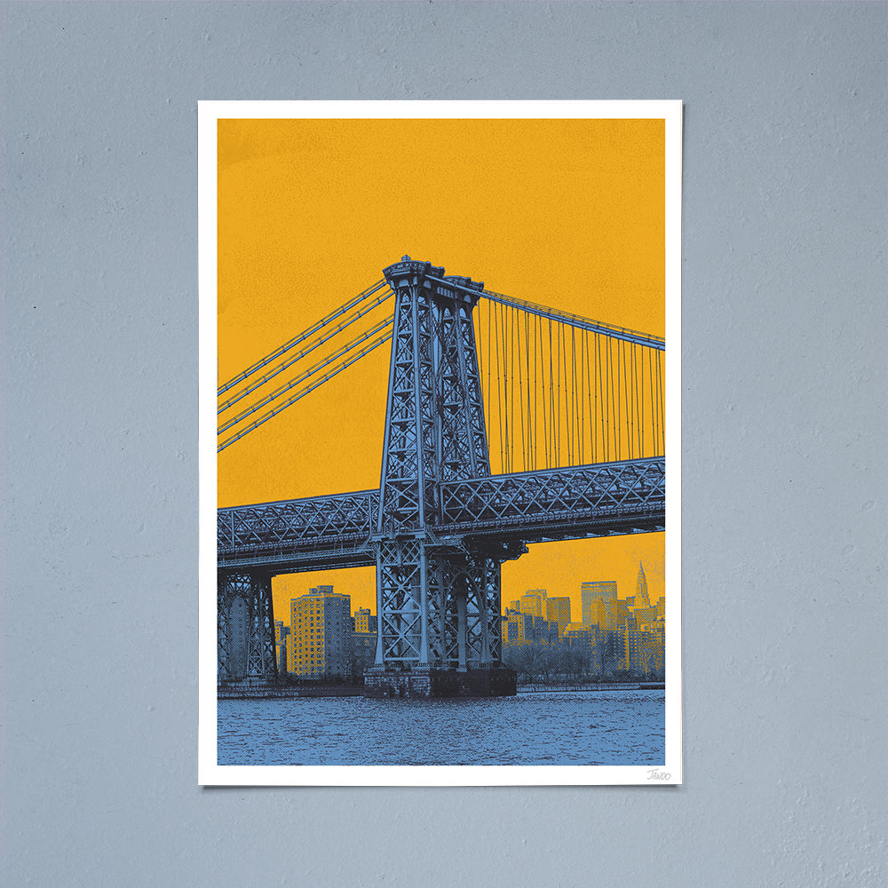 The Williamsburg Bridge Print - Limited Edition